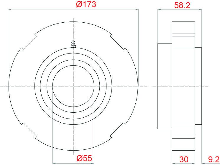 Soporte de cardan SKF VKQA 88112 A