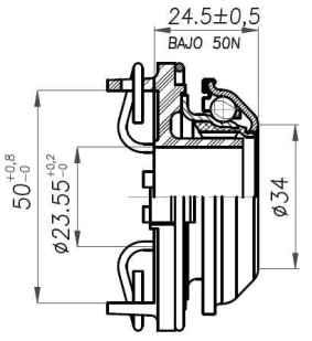 Crapodina de embrague SKF VKC 2080 H