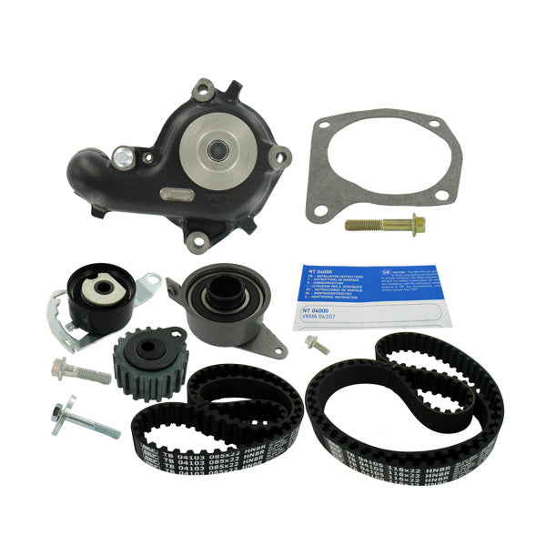 Kit de distribucion con bomba de agua SKF VKMC 04107-1 Ford Fiesta 1.8 Diesel Endura