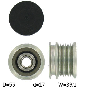 Tensor de correa SKF VKM 03821