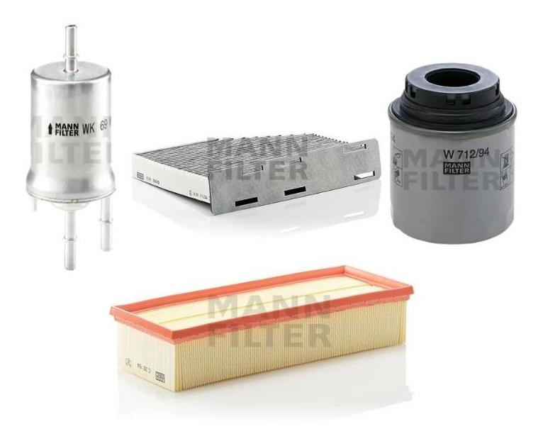 Kit de filtros Mann Volkswagen Scirocco 1.4 Tsi 160cv