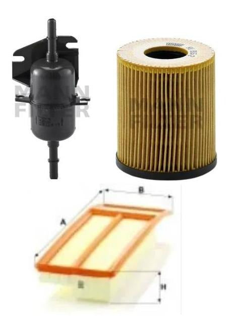 Kit de filtros Mann Fiat Argo 1.8
