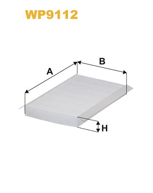 Filtro de habitaculo Wix WP9112 Peugeot 307 408 2.0 16V