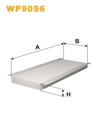 Filtro de habitaculo Wix WP9096 Ford Transit