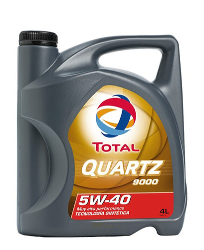 Aceite Total Quartz 5w40 Sintético 4 lts