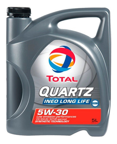 Aceite Total Quartz 5w30 Ineo Sintético 5 lts