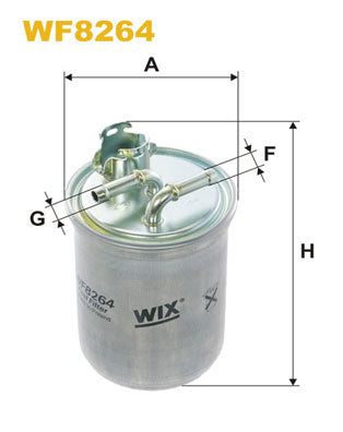 Filtro de combustible Wix WF8264 Vw Sharan