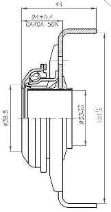 Crapodina de embrague SKF VKC 2169 H