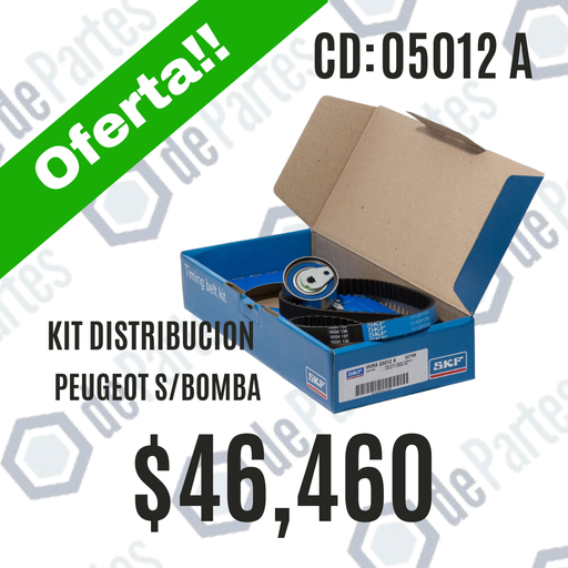 KIT DE DISTRIBUCION SKF VKMA 05012 A CORSA CLASSIC1.4** TENSOR VKM15402A CORREA 111SP170H GM CORSA II MERIVA 1.8 8V DIAMETRO TENSOR 59mm GM AGILE 1.4 8V CORSA CLASSIC 1.4 8V DESDE MAYO 2010/ONIX/PRISMA