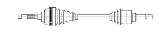 Semieje Lado izquierdo SKF VKJC 3905