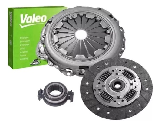 KIT EMBRAGUE VW GACEL 1.6 8V 83/94 GOL GOL COUNTRY 1.0 8V 92/96 1.6 8V 91/.. SAVEIRO 1.6 8V 91/99 SENDA 89/97 DIAMETRO 190MM 24 ESTRIAS CON CRAPODINA 2091